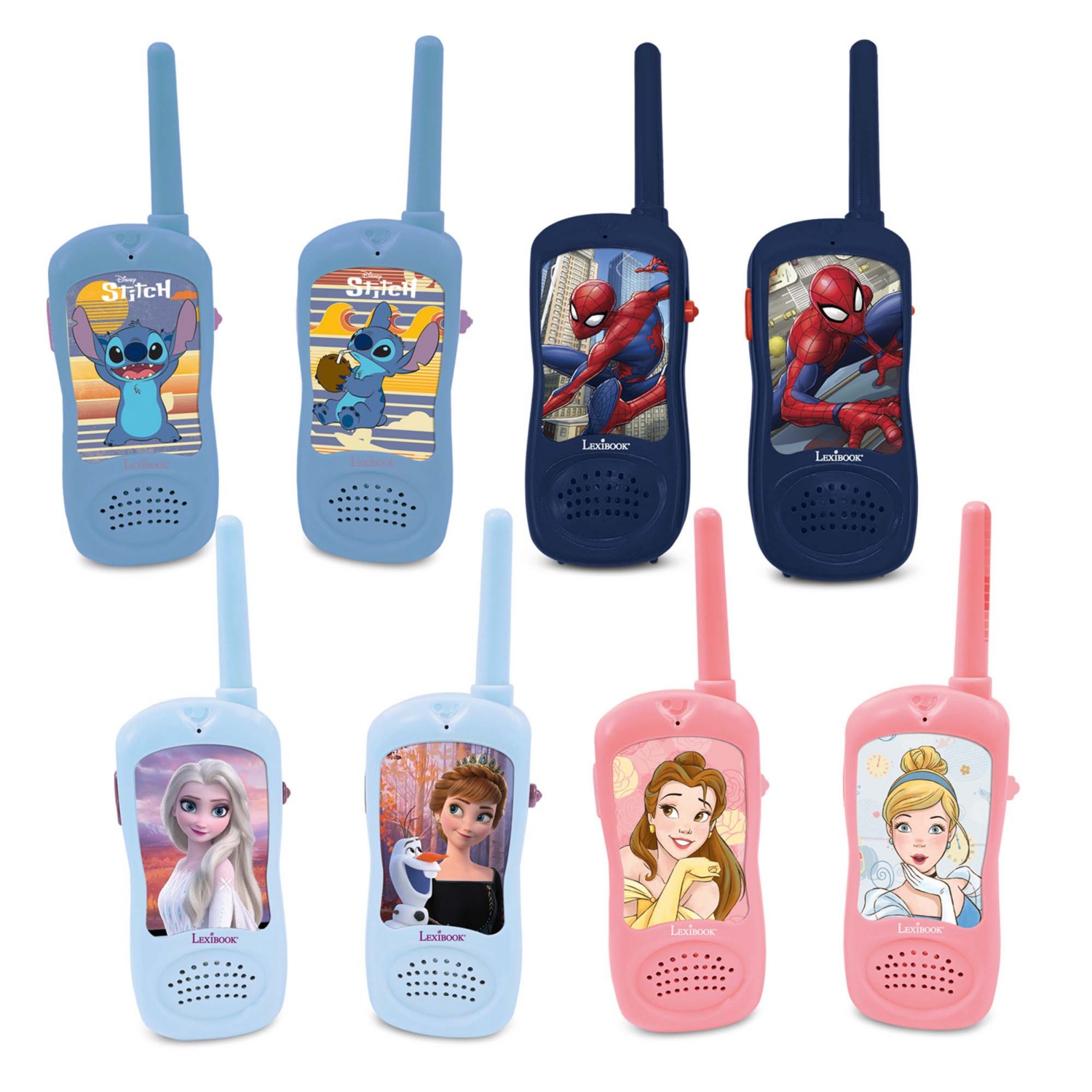 Talkie walkie La reine des Neiges 120m LEXIBOOK : le talkie walkie à Prix  Carrefour