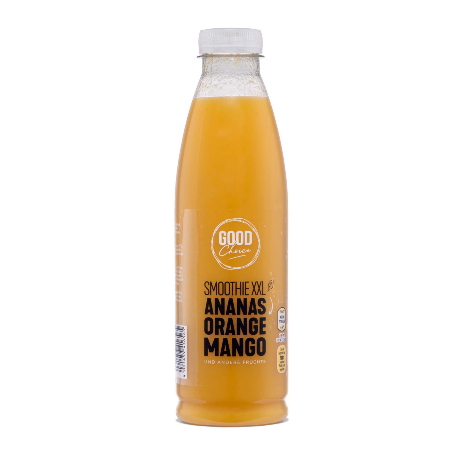 GOOD CHOICE XXL-Smoothie, ananász-narancs-mangó, 750 ml