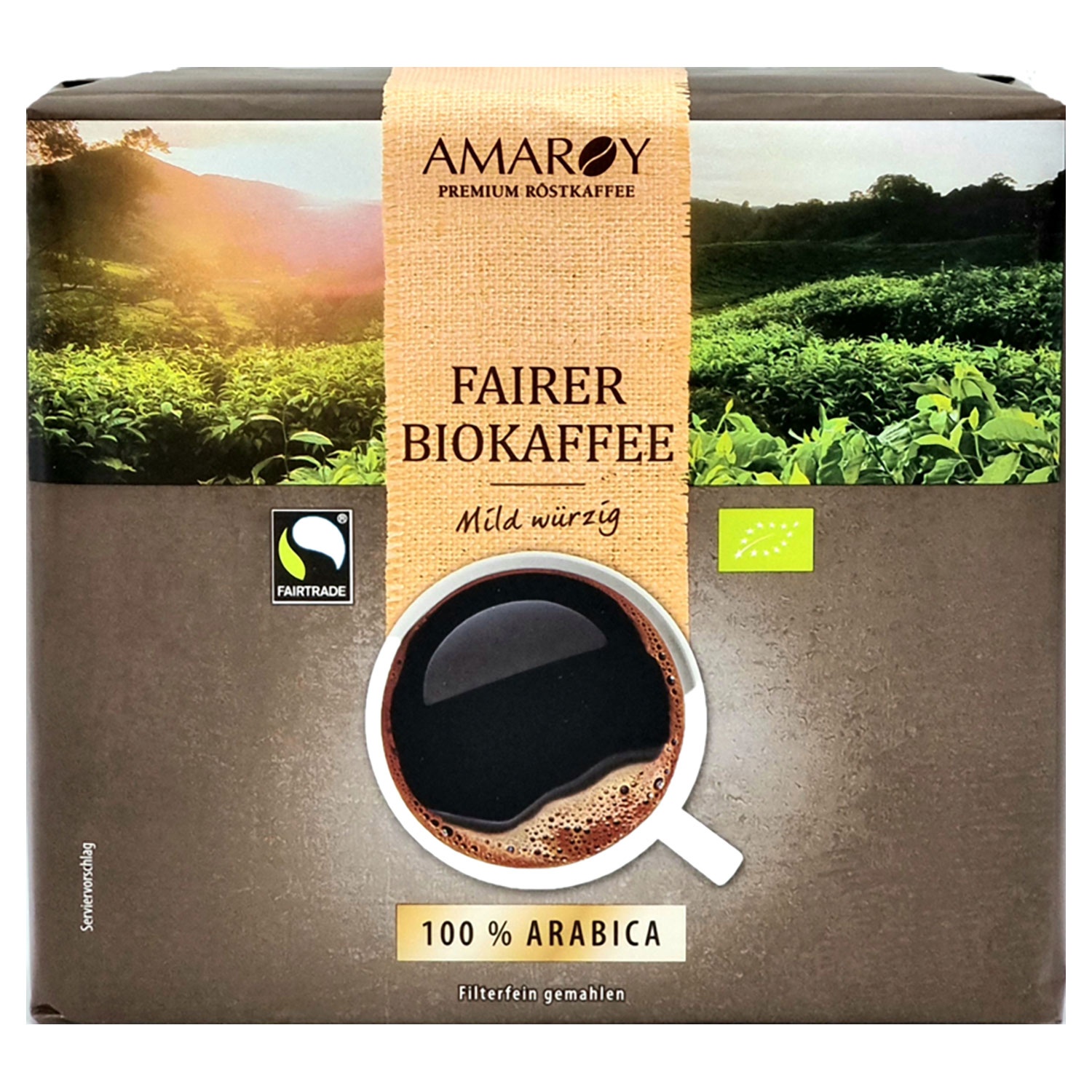 AMAROY Bio-Fairer Biokaffee 500 g