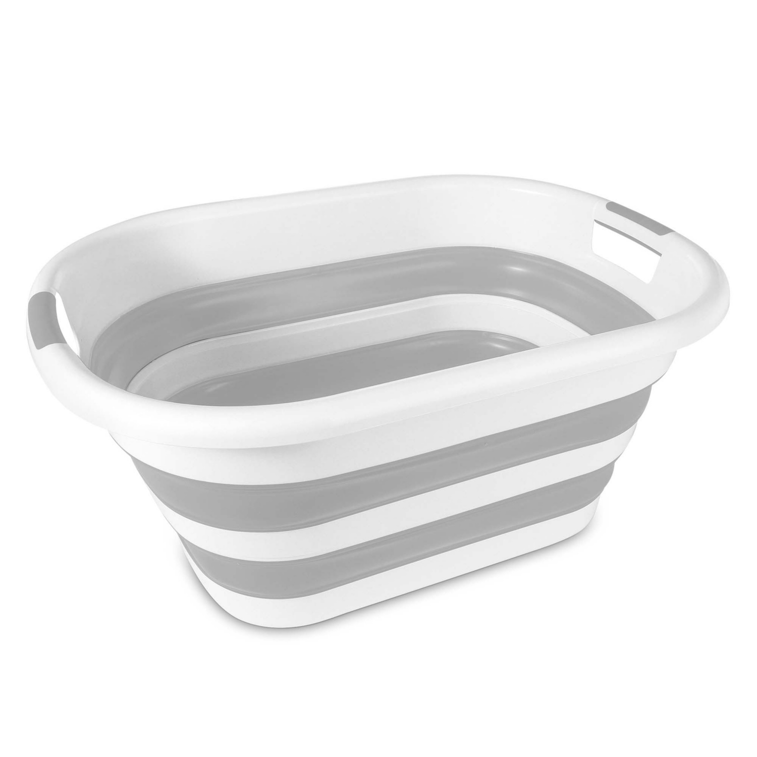 EASY HOME Faltbarer Wäschekorb, Cool Grey ALDI SUISSE