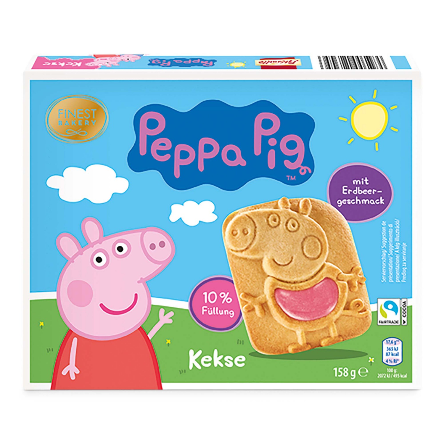 FINEST BAKERY Dinkel Schoko Kekse, Peppa Pig