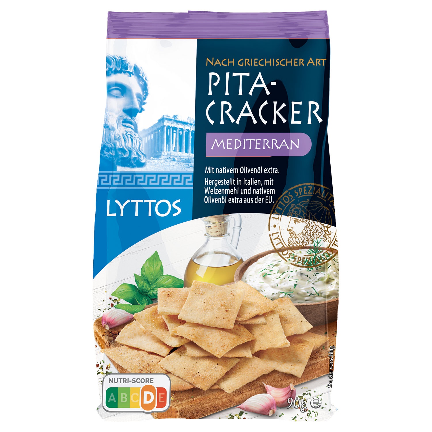 LYTTOS Pita-Cracker 90 g