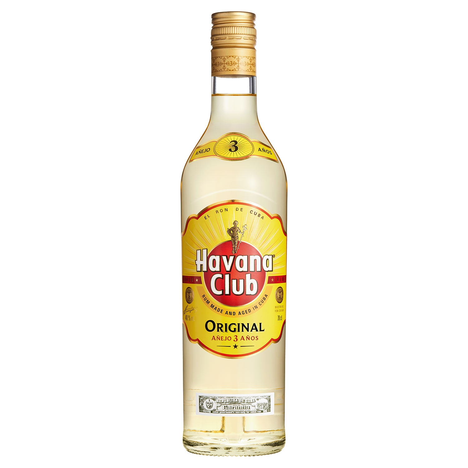 HAVANA CLUB Rum Añejo 3 Años 0,7 l