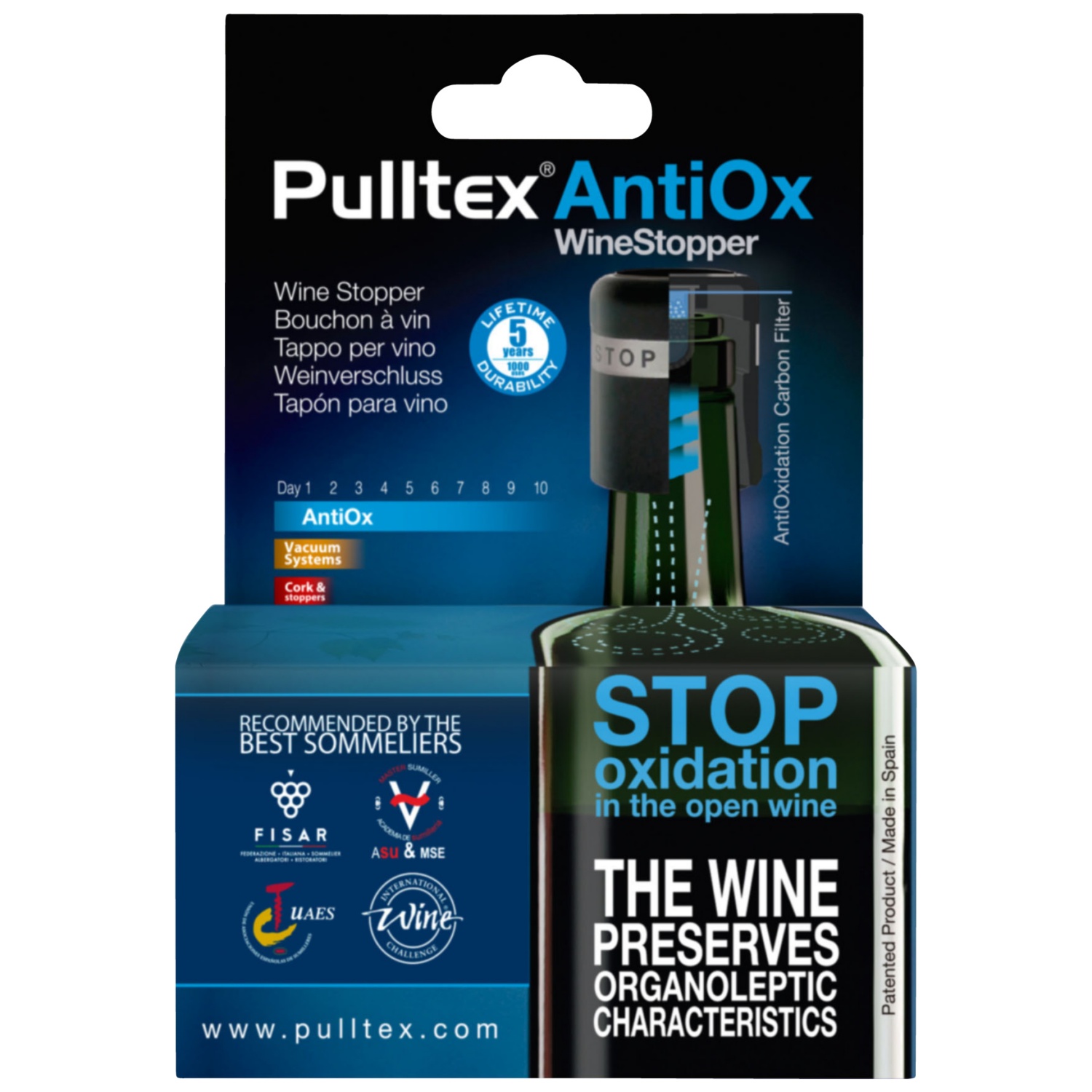 PULLTEX AntiOx Weinverschluss