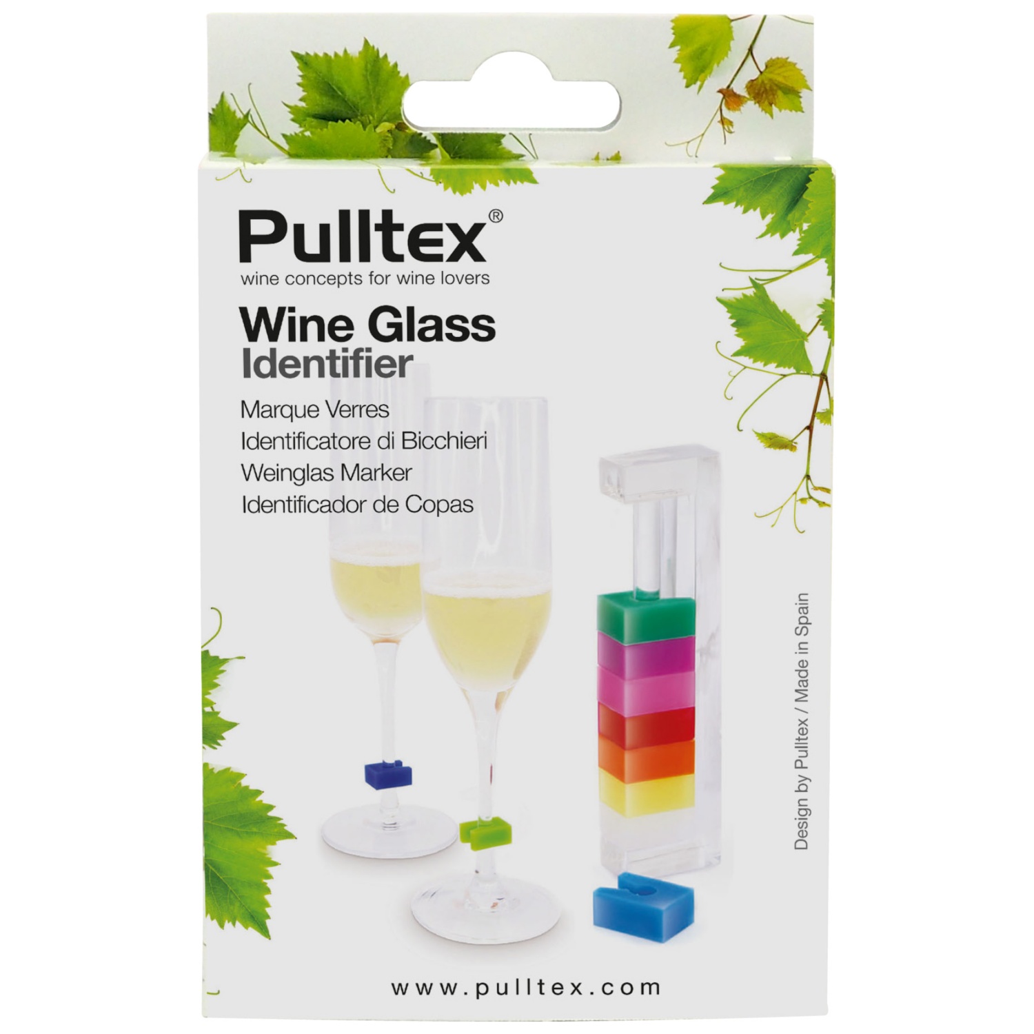 PULLTEX Weinglas Marker