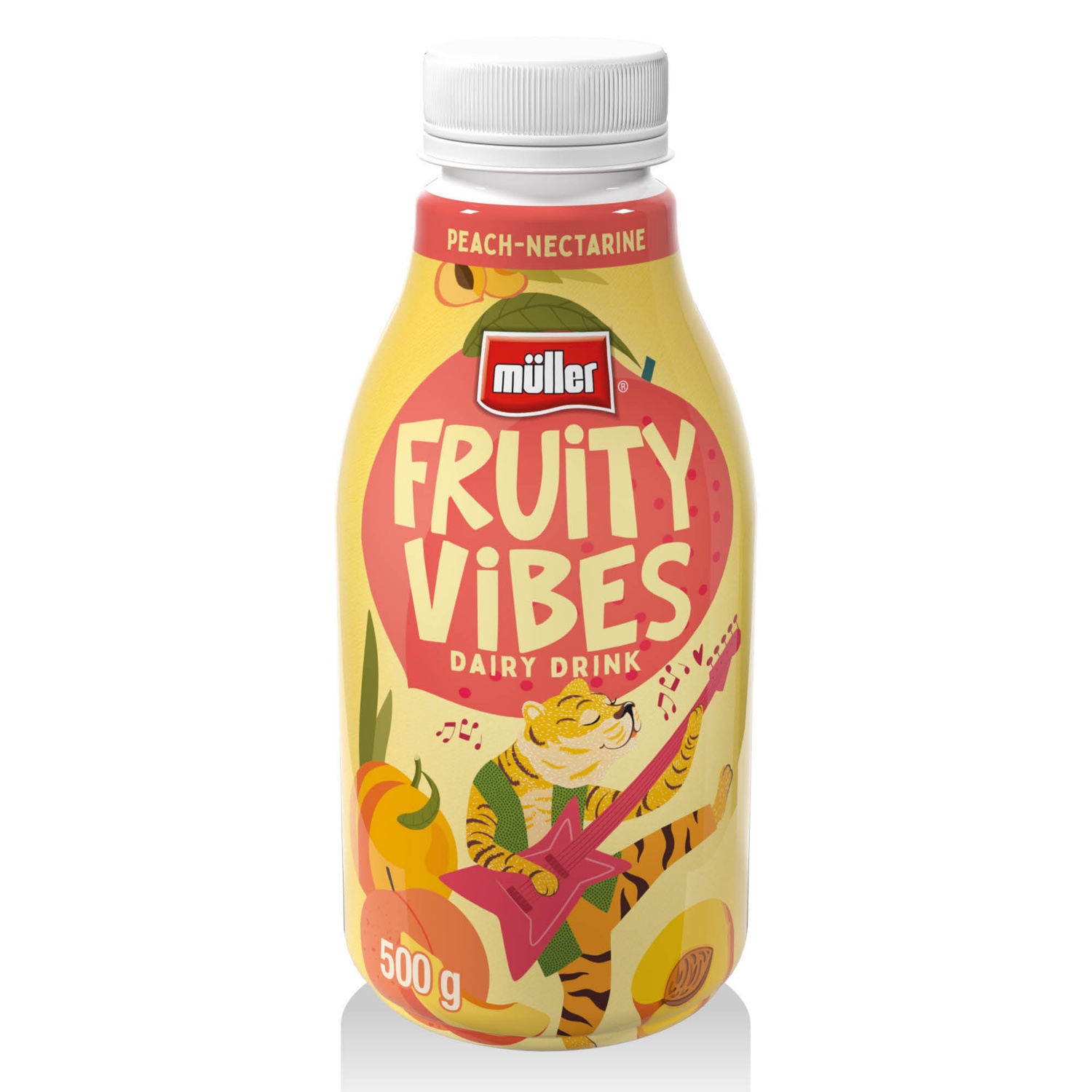 MÜLLER Fruity Vibes, 500 g, őszibarack-nektarin