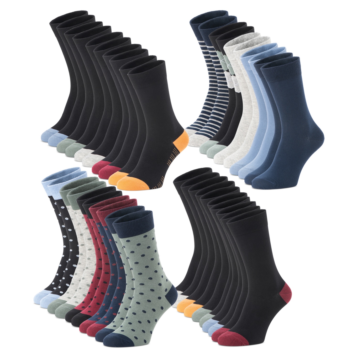 UP 2 FASHION Herren-Socken