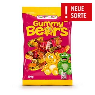 SWEET LAND Fruchtgummi, Gummibärchen
