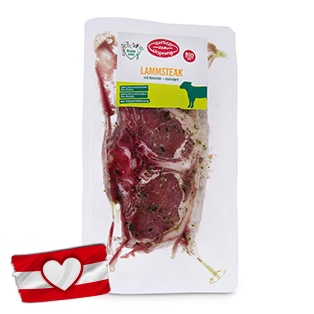 ZURÜCK ZUM URSPRUNG BIO-Lammsteaks, Keulensteak