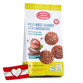 ZURÜCK ZUM URSPRUNG BIO-Dinkelkekse, Schoko-Nuss