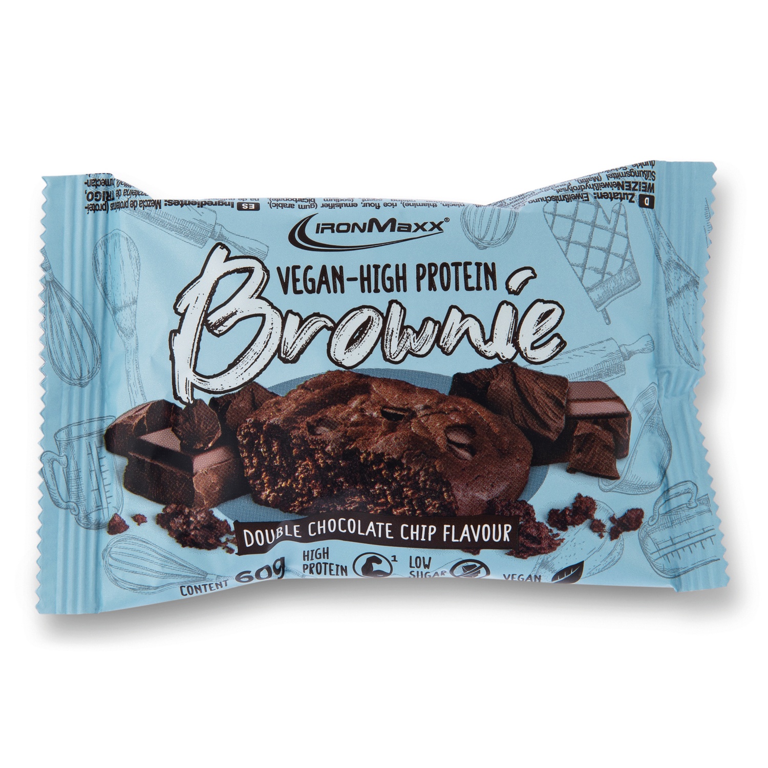 IRONMAXX Veganer Brownie