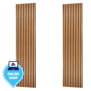 Wandpaneele Eiche, 2er Packung