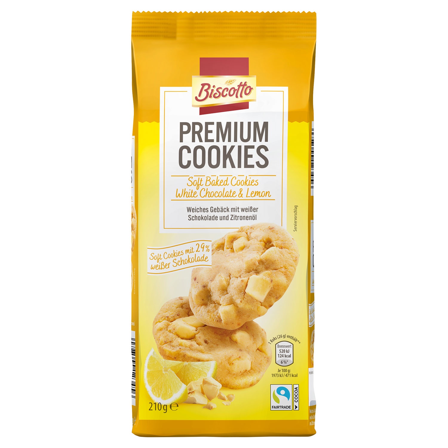 BISCOTTO Premium-Cookies 210 g