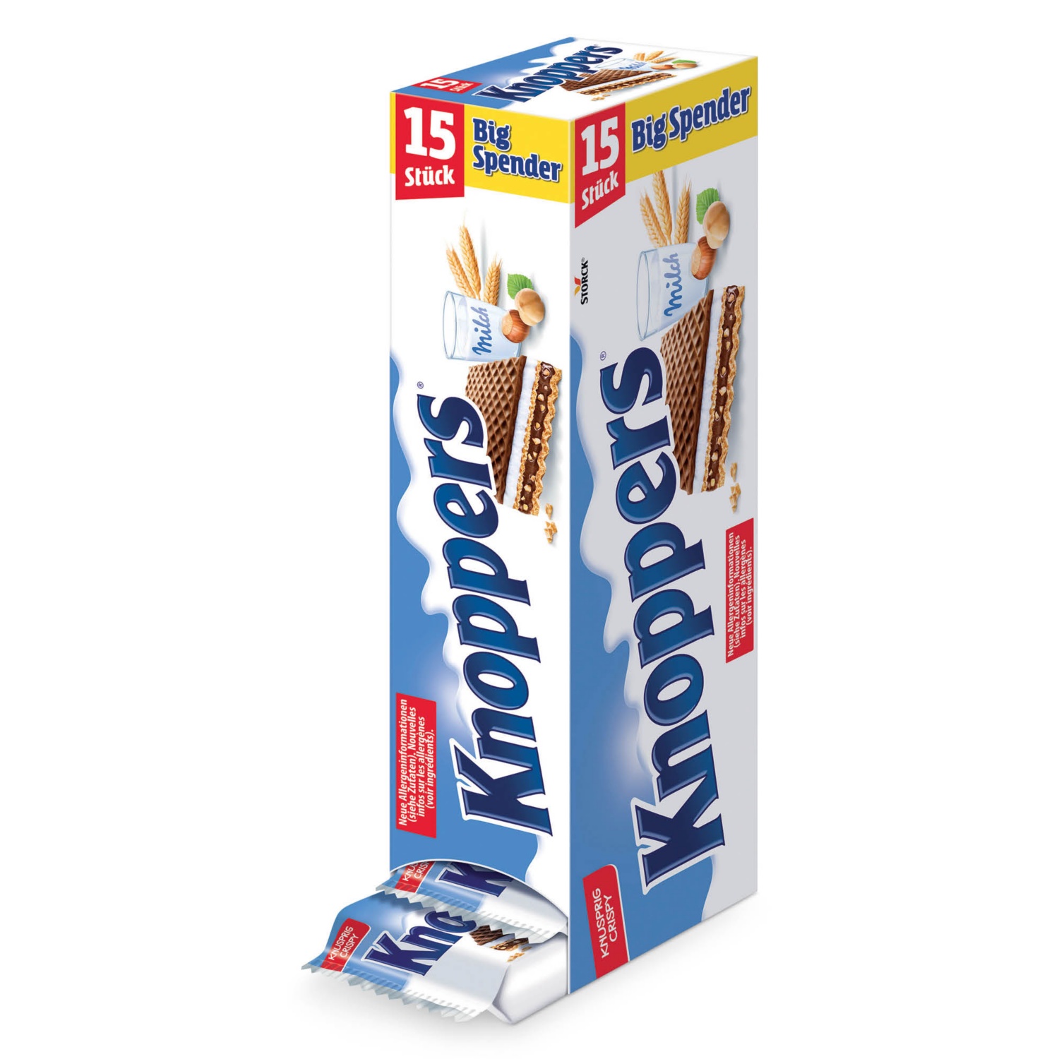 STORCK Knoppers Big Spender, 15 darab ALDI