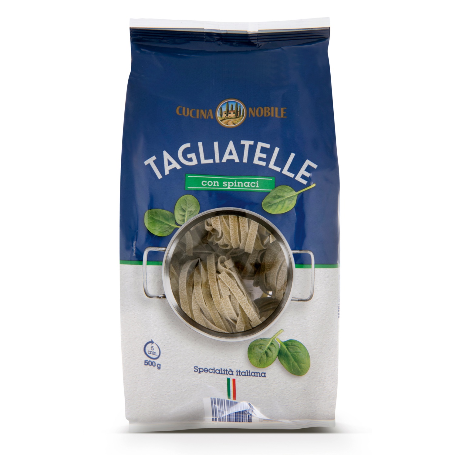 CUCINA NOBILE Italienische Pastanester, Tagliatelle agli spinaci