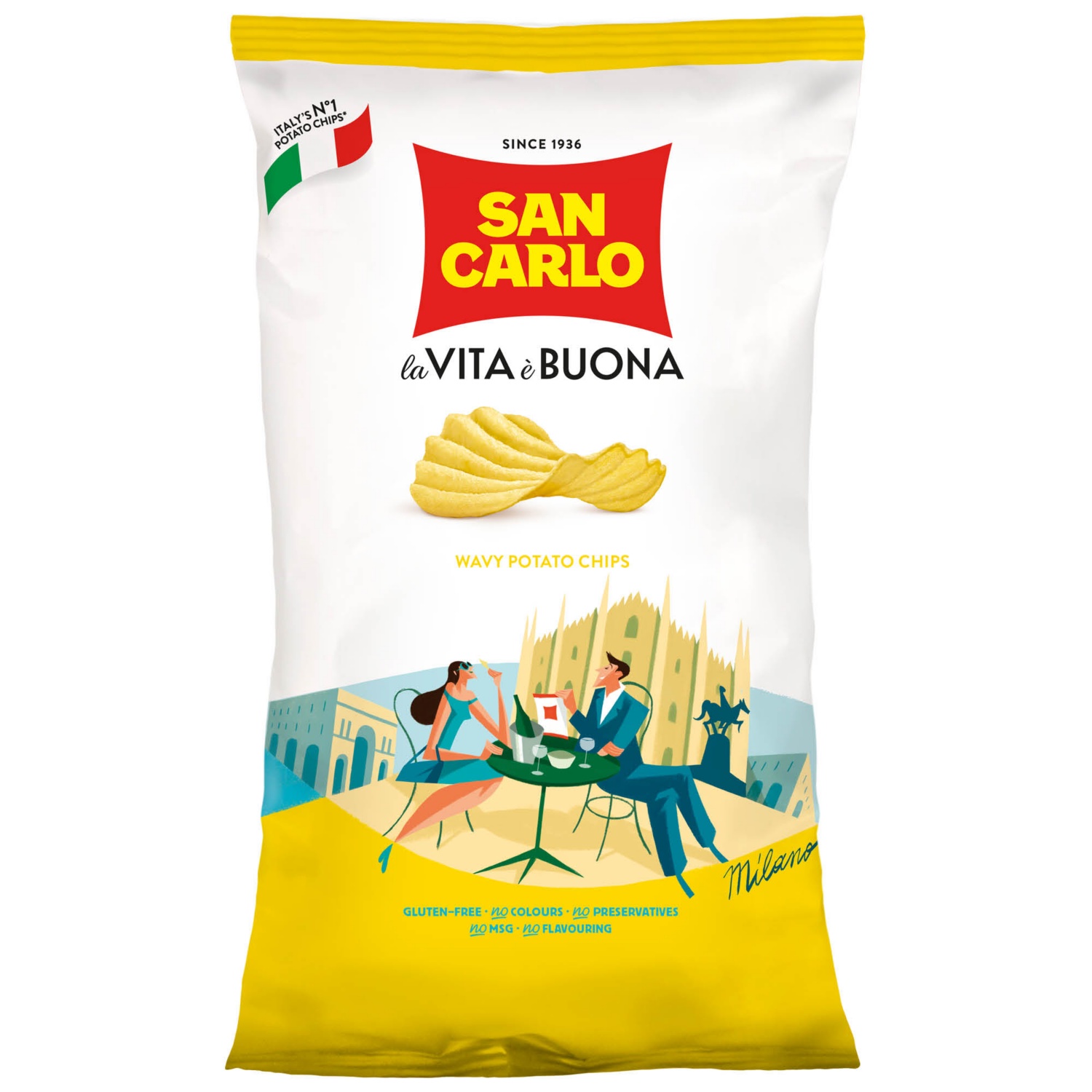 SAN CARLO Wavy Chips