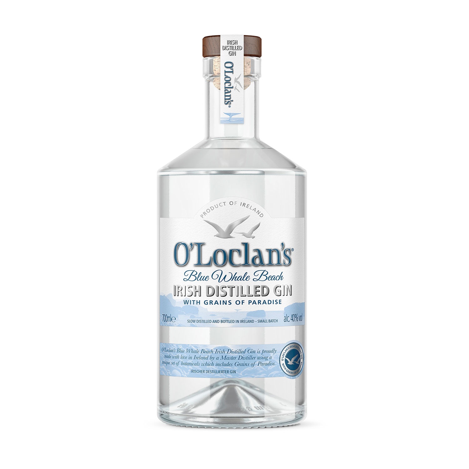 O'LOCLAN'S Irischer destillierter Gin 0,7 l