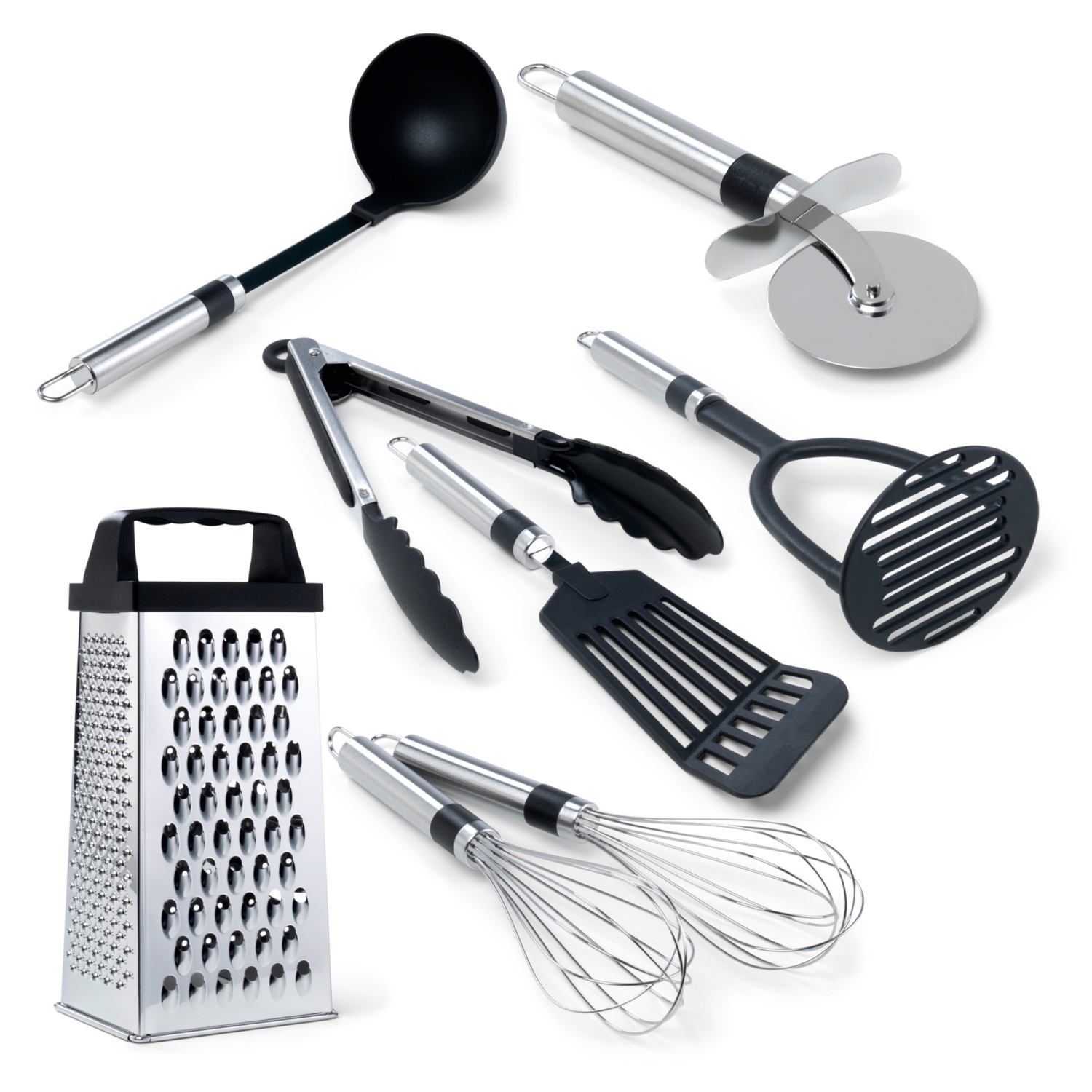 CROFTON Utensili da cucina in acciaio inox