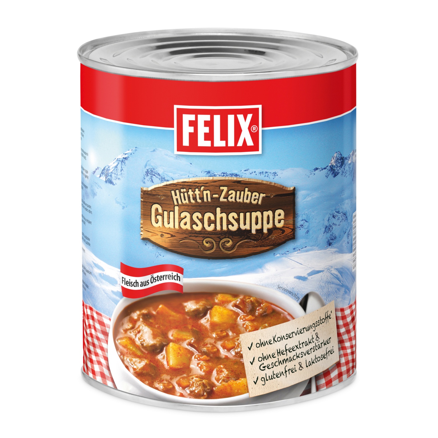FELIX Fertiggericht, Gulaschsuppe
