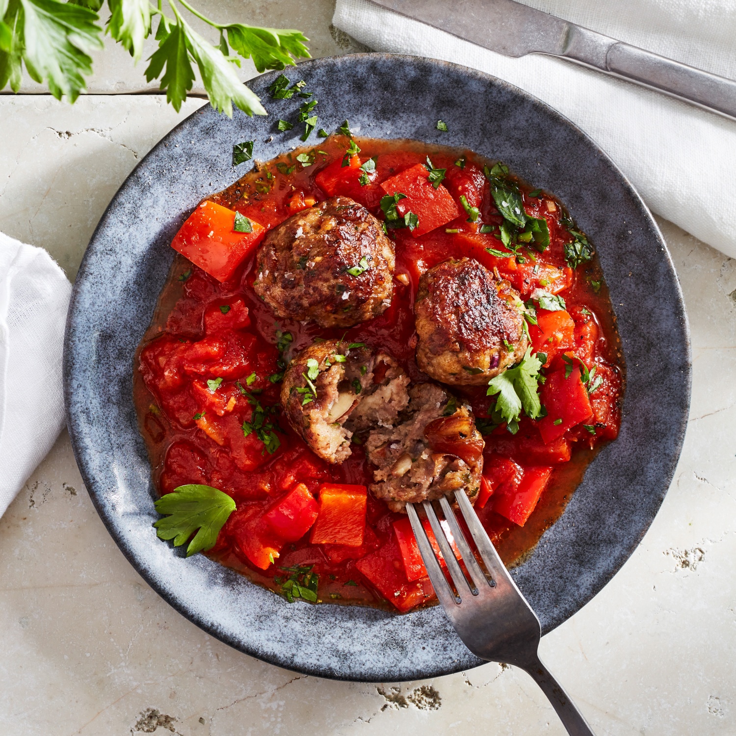 Orientalische Hackbällchen in pikanter Sauce | ALDI Rezeptwelt