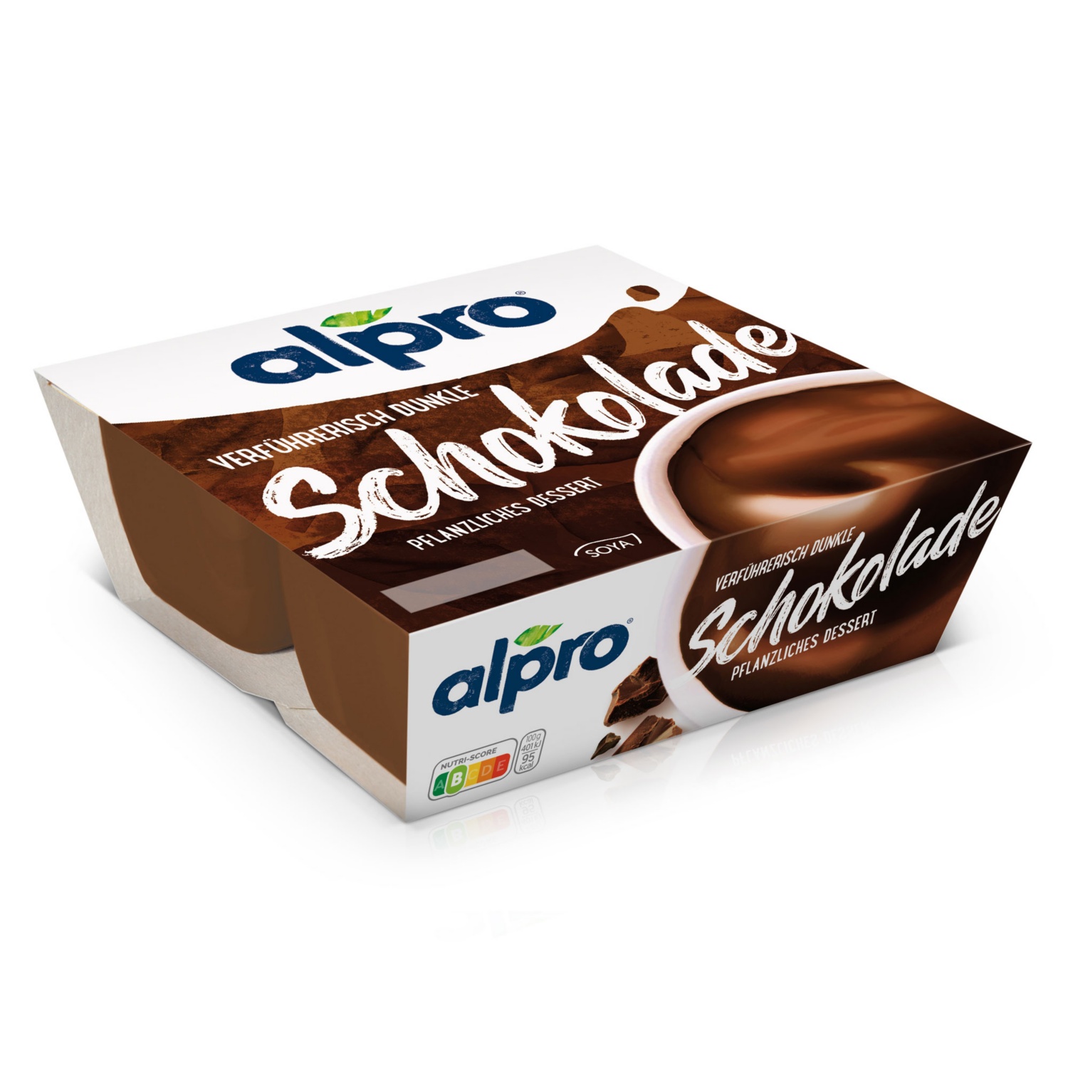 ALPRO Sojadessert, Dunkle Schokolade