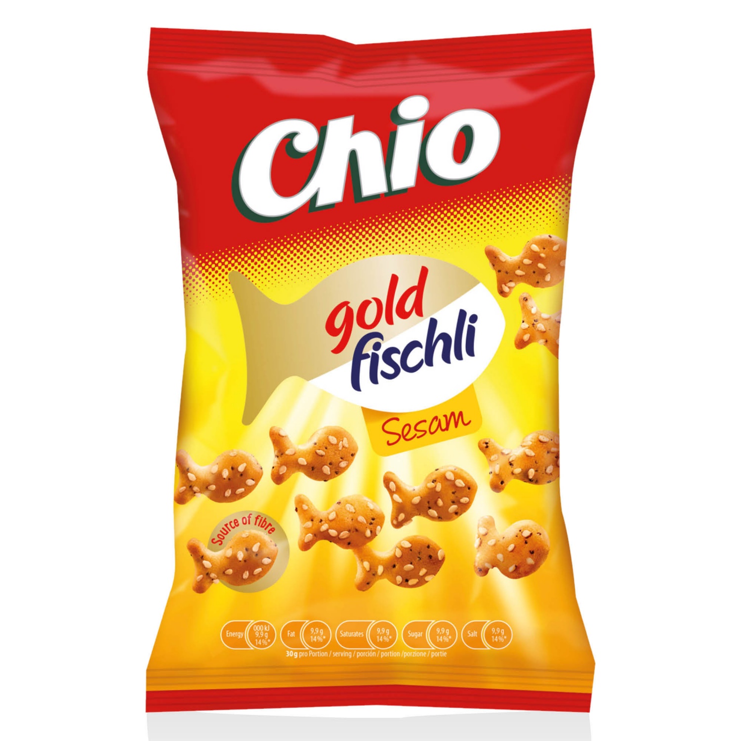 CHIO Gold Fischli, 80 g, szezámos