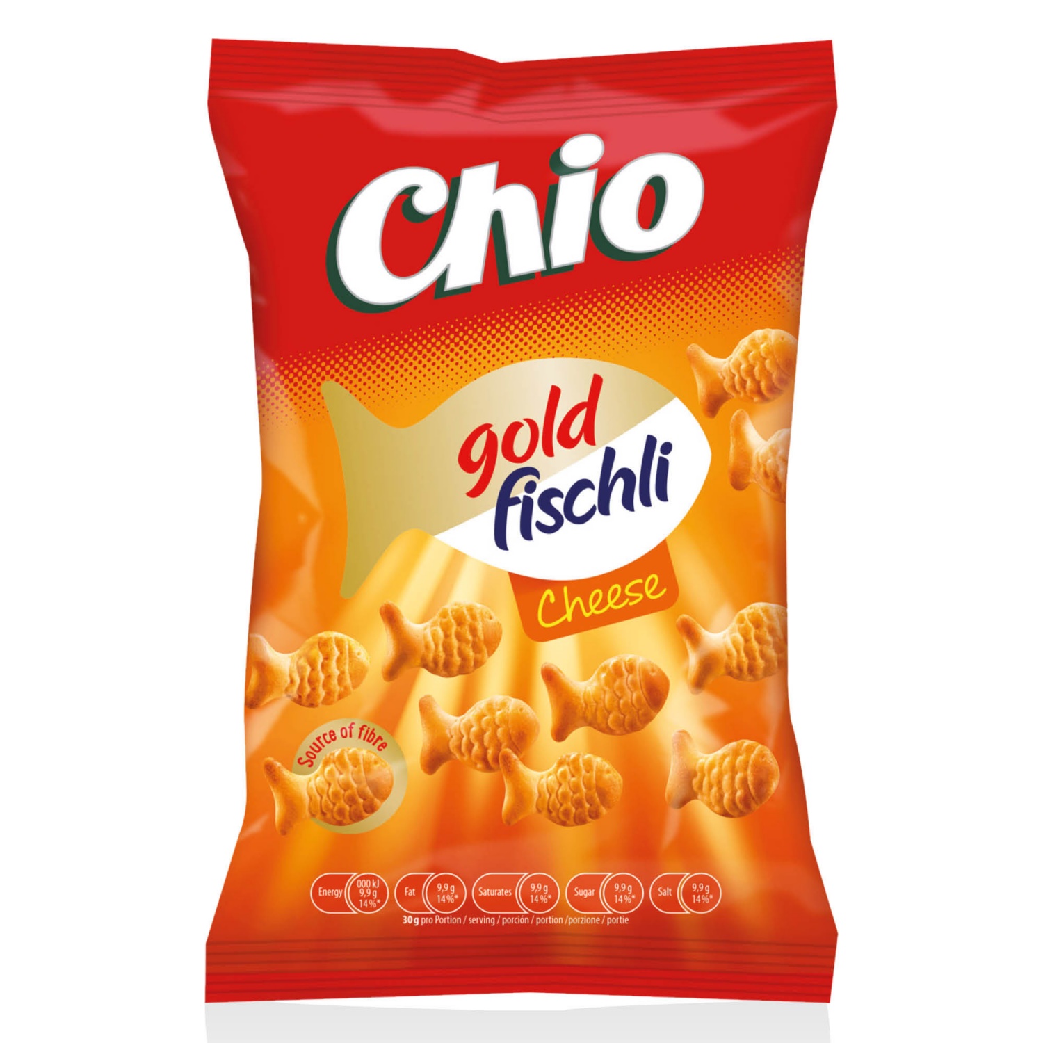 CHIO Gold Fischli, 80 g, sajtos