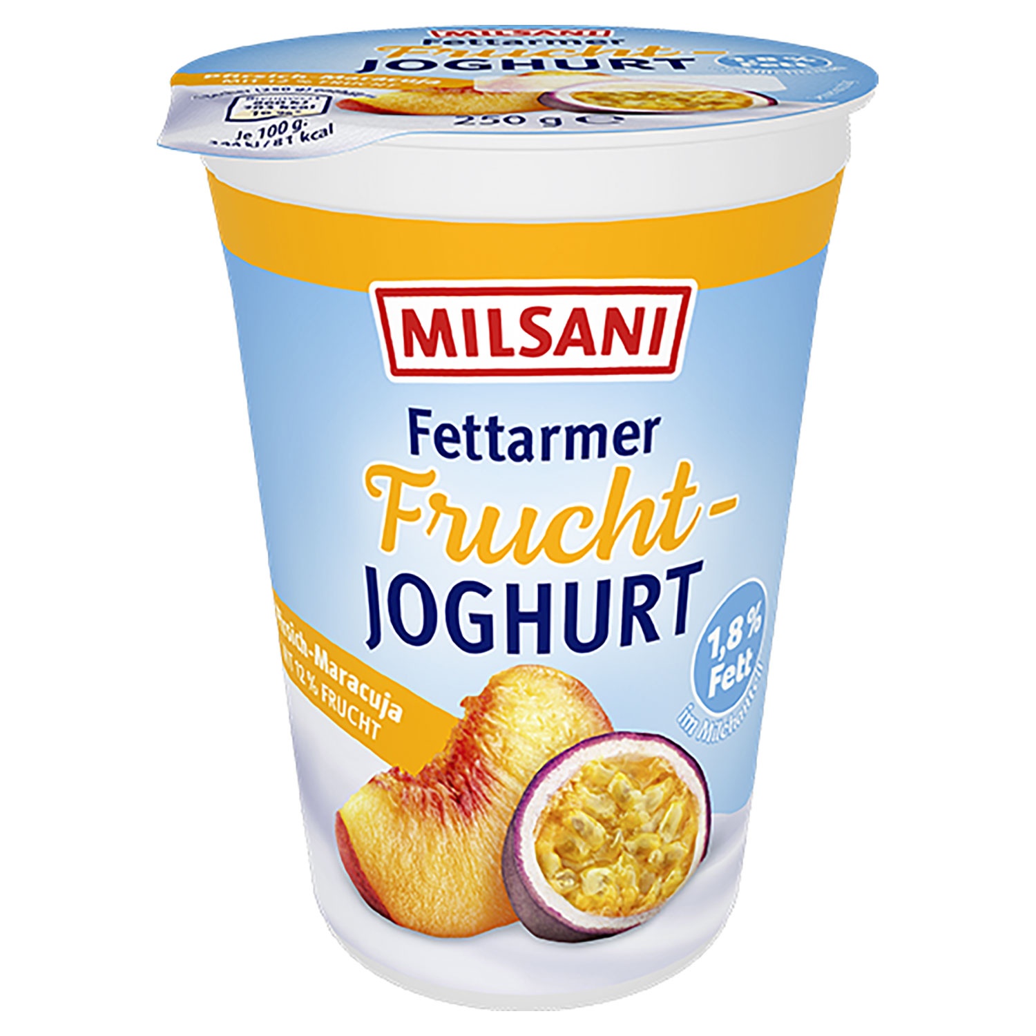 MILSANI Fettarmer Fruchtjoghurt 250 g