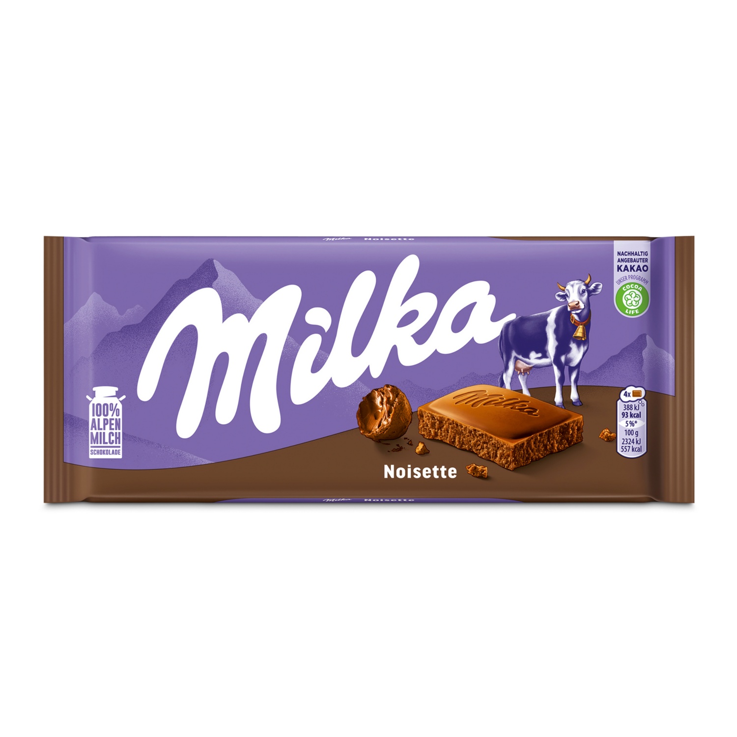 MILKA Schokolade, Noisette