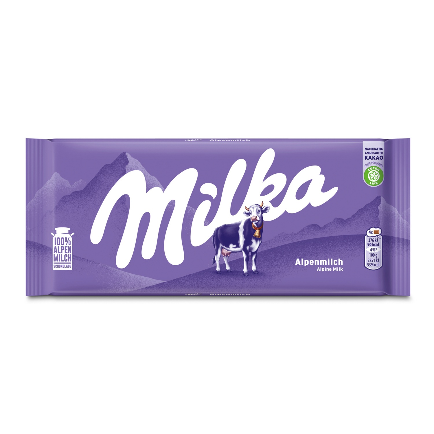 MILKA Schokolade, Alpenmilch