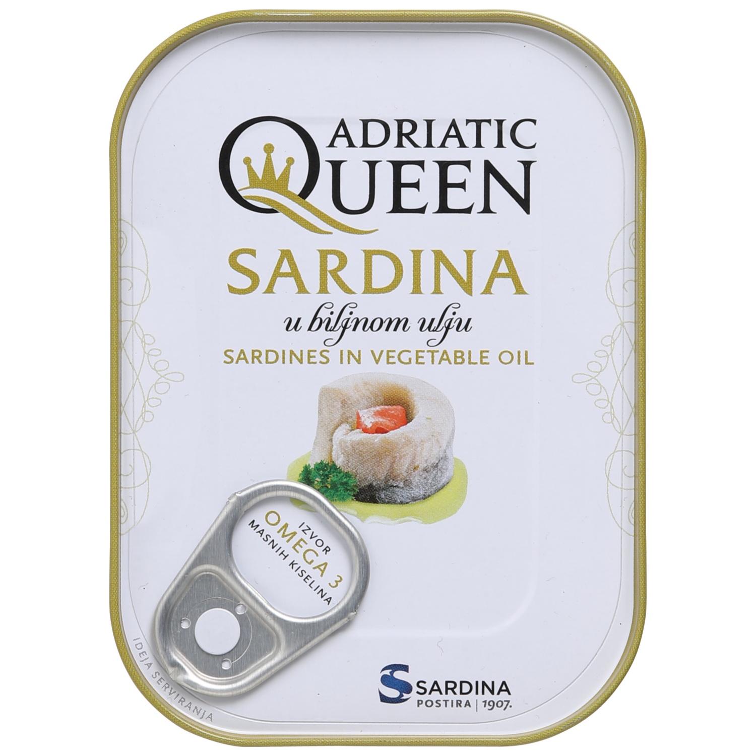 Adriatic Queen Sardinen, Sardines in oil