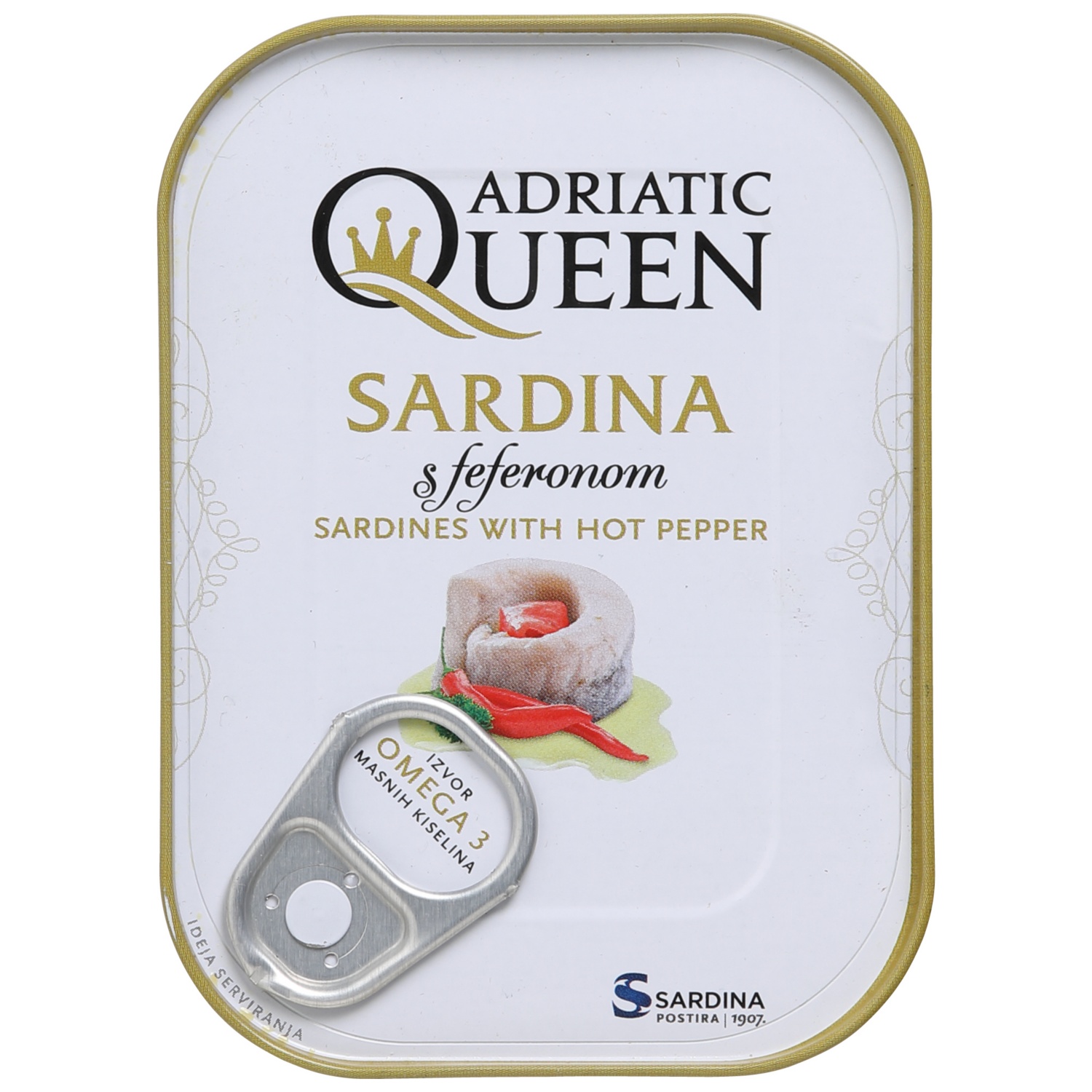 Adriatic Queen Sardines, Sardines épicées