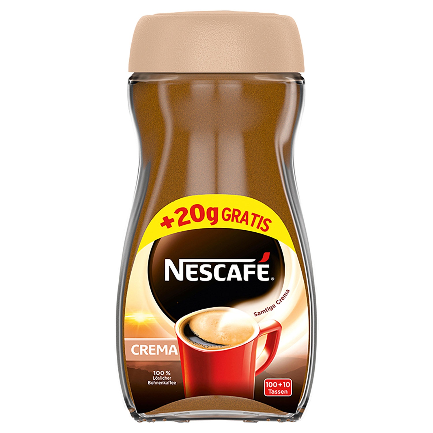NESCAFÉ® Löslicher Bohnenkaffee 220 g