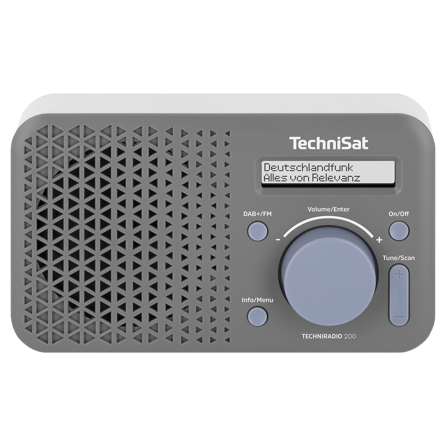 TECHNISAT Tragbares DAB+/UKW-Radio TechniRadio 200