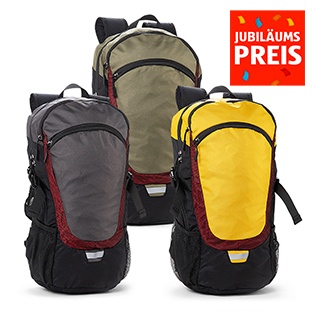 BIKEMATE Fahrrad-Rucksack mit LED-Beleuchtung
