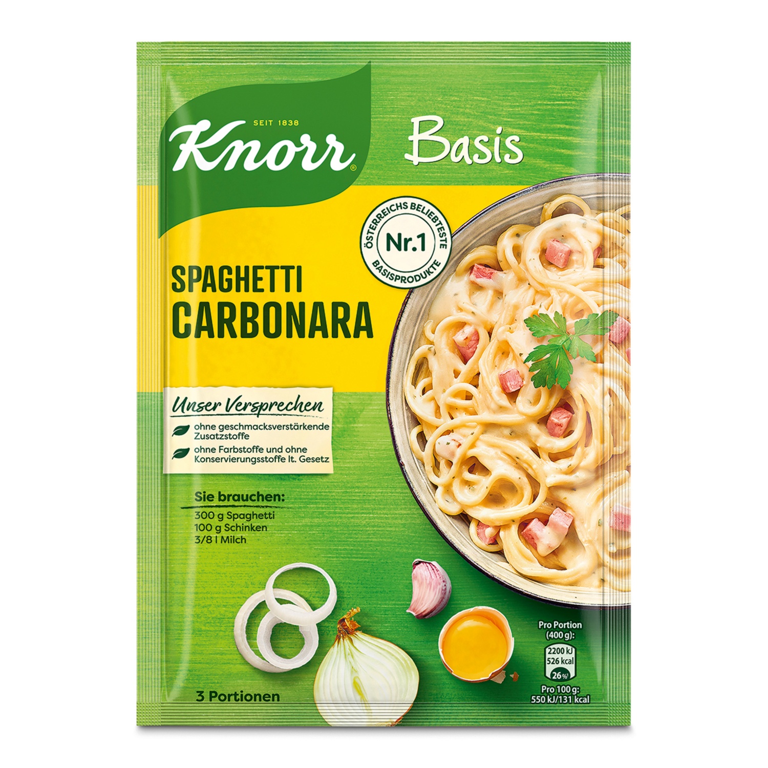 KNORR Basis, Carbonara