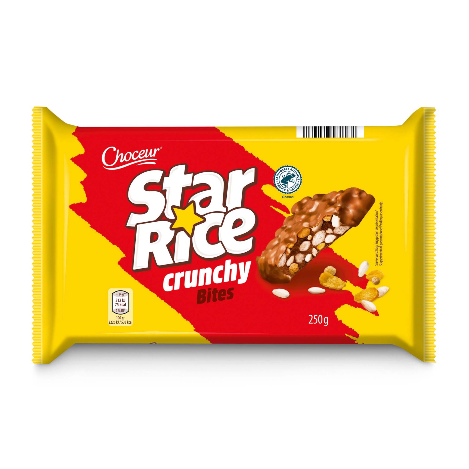 CHOCEUR Star Rice, Crunchy Vollmilch