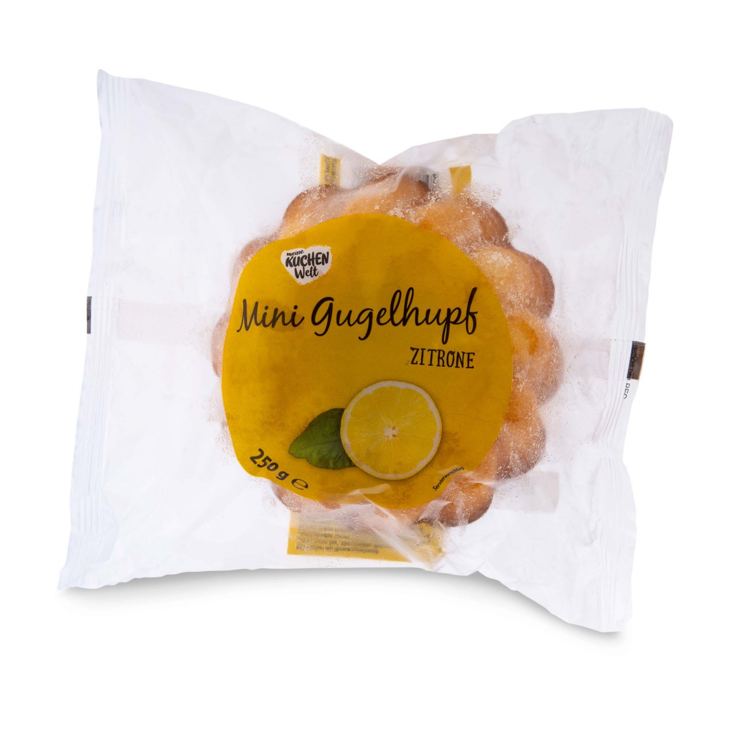 MEINE KUCHENWELT Mini kuglóf, 250 g, citromos
