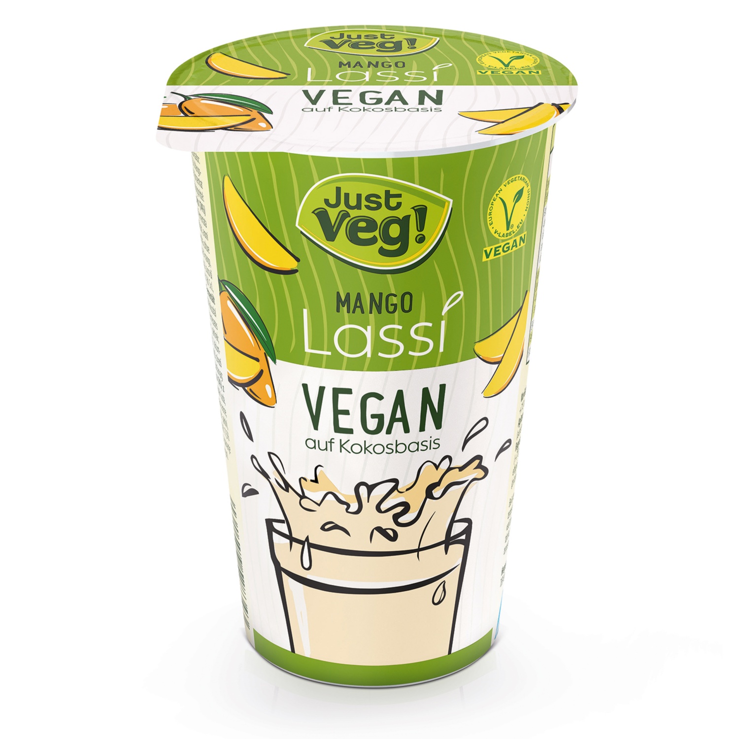 JUST VEG! Veganer Lassi, Mango