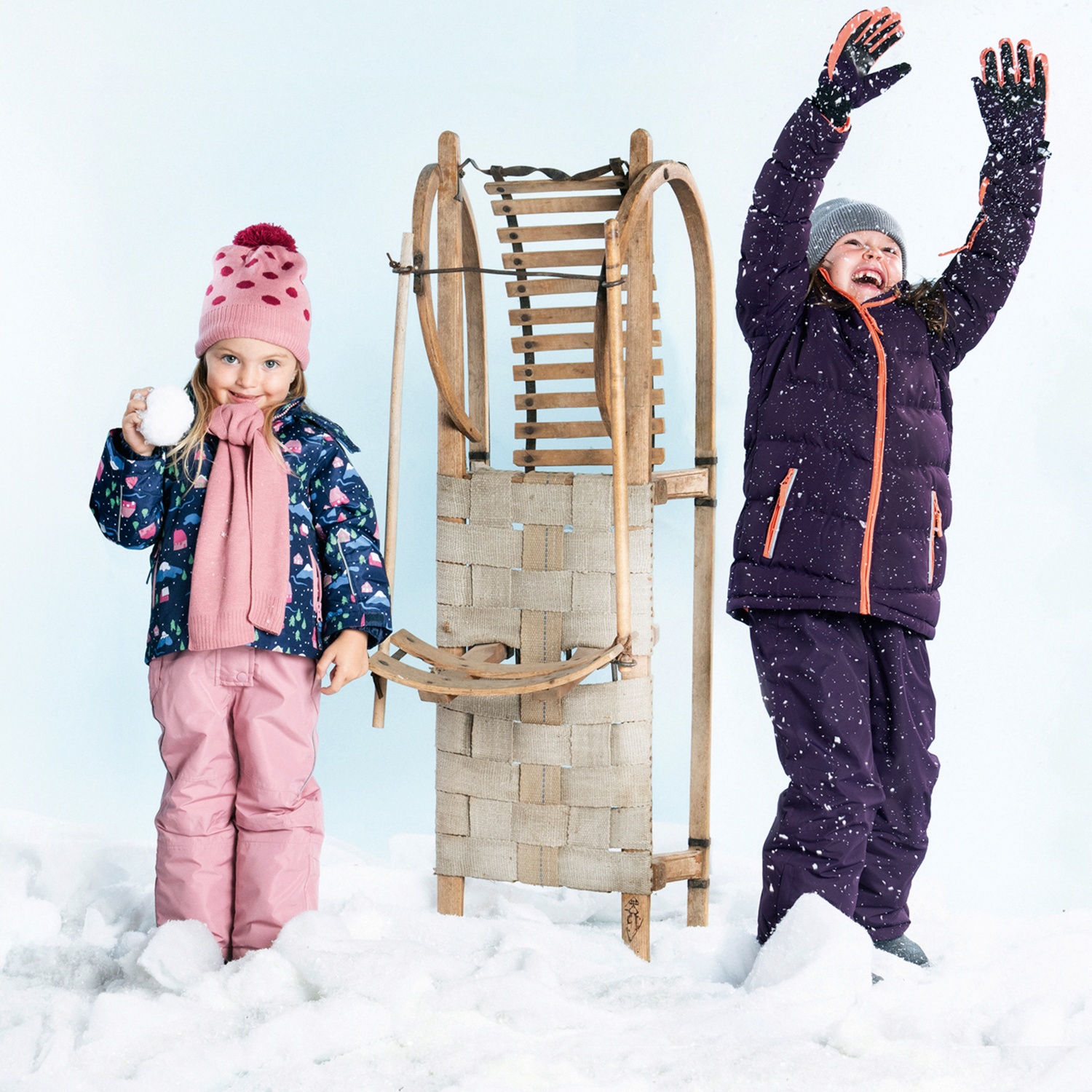 LILY & DAN Pantaloni da neve per bambini