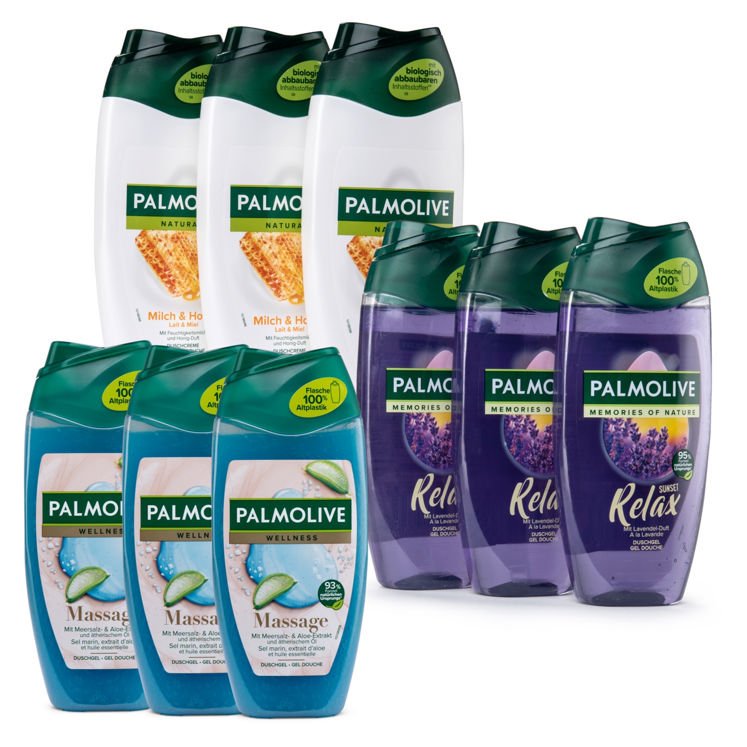 PALMOLIVE Duschgel Trio