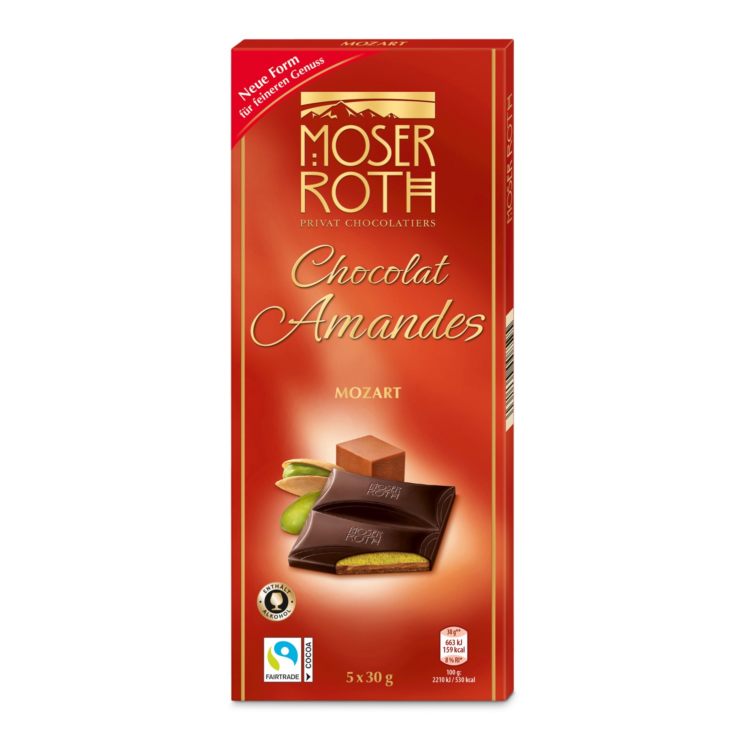 Marcipános csokoládé, Mozart-golyós