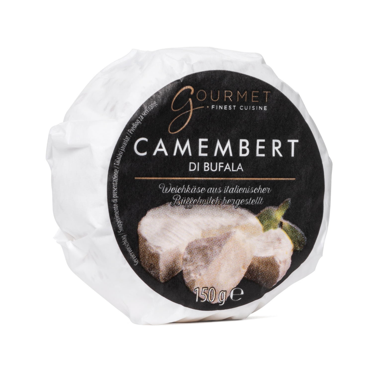 GOURMET Olasz camembert bivalytejből