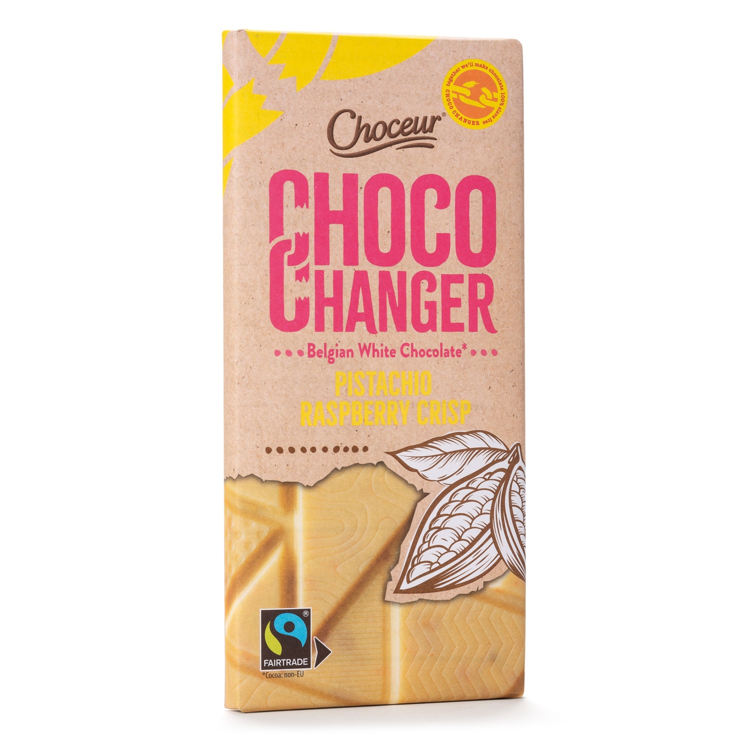 CHOCEUR Schokolade Changer, Weiße Schoko-Pistazie