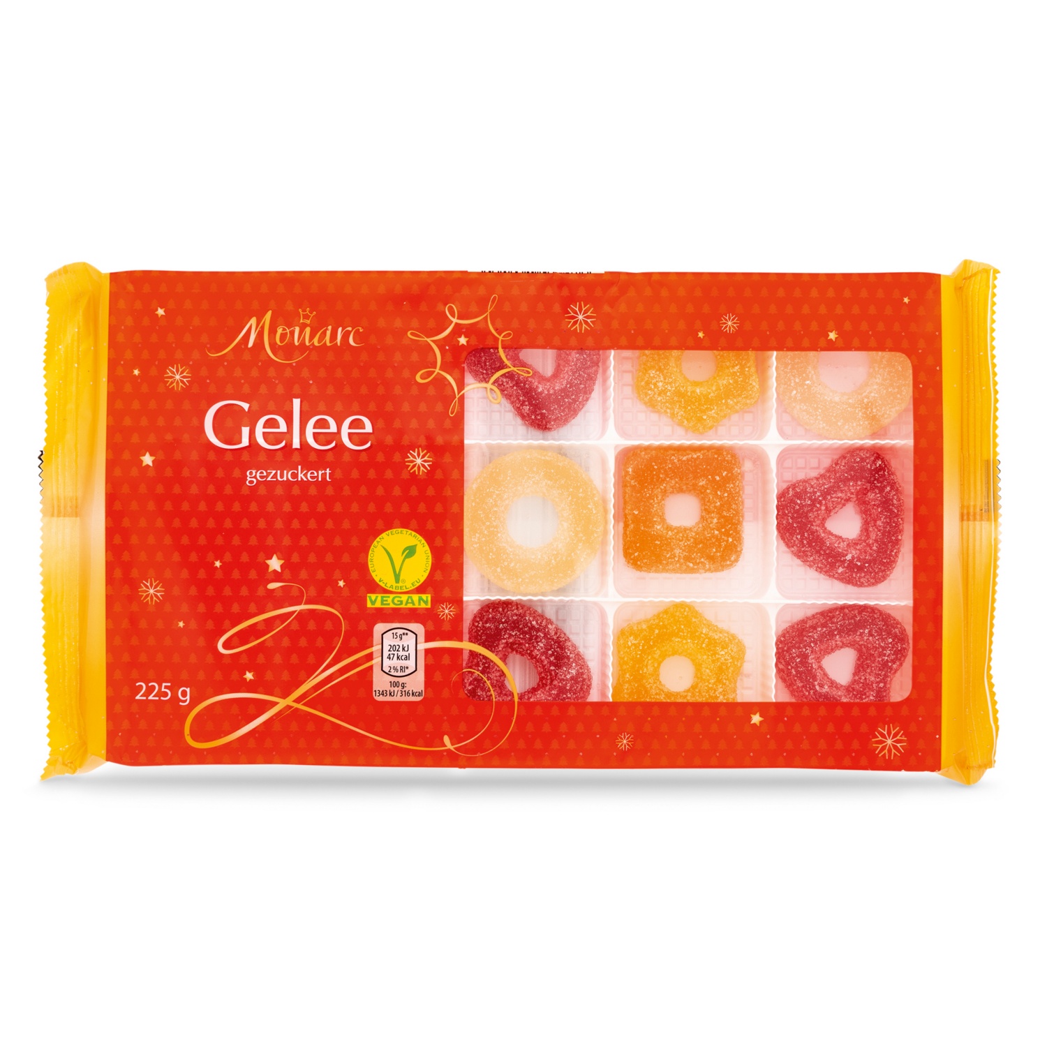 MONARC Winter Fondant Mix, Gelee gezuckert