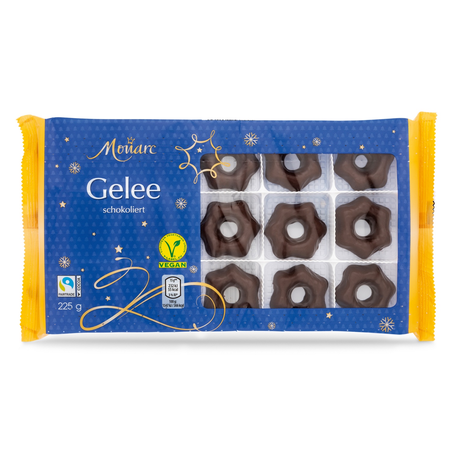 MONARC Winter Fondant Mix, Gelee schokoliert