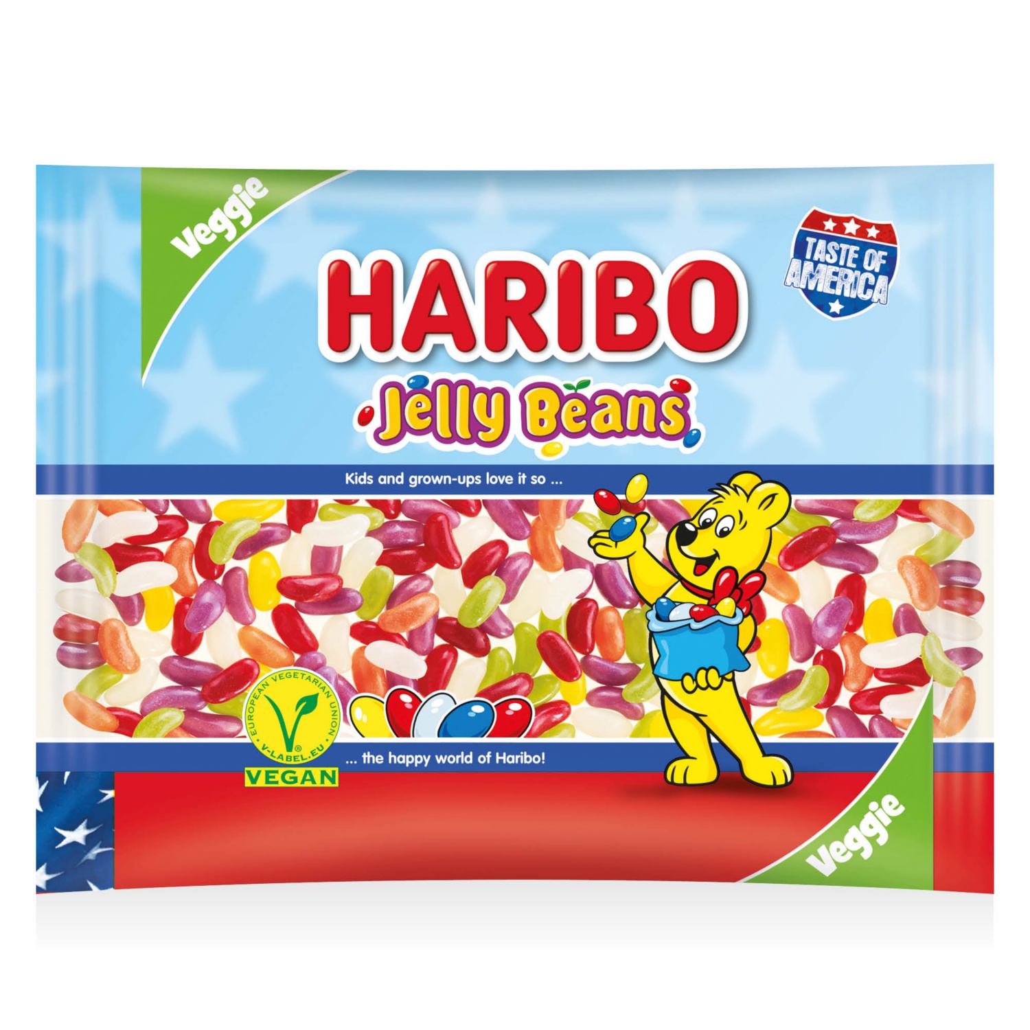 HARIBO Jelly Beans zselécukorka, 250 g