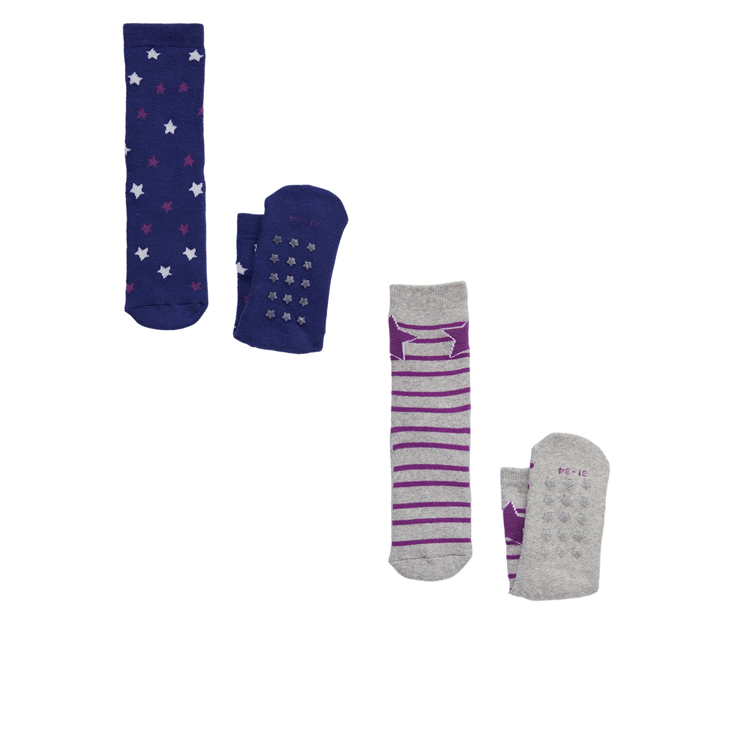 LILY & DAN Kinder Antirutsch-Socken, SÜD ALDI 2 | Paar