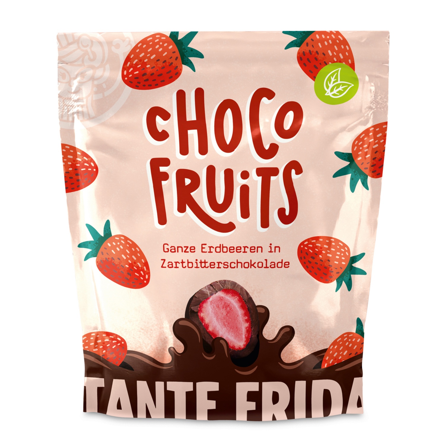 TANTE FRIDA, Erdbeeren in zartbitter Schokolade