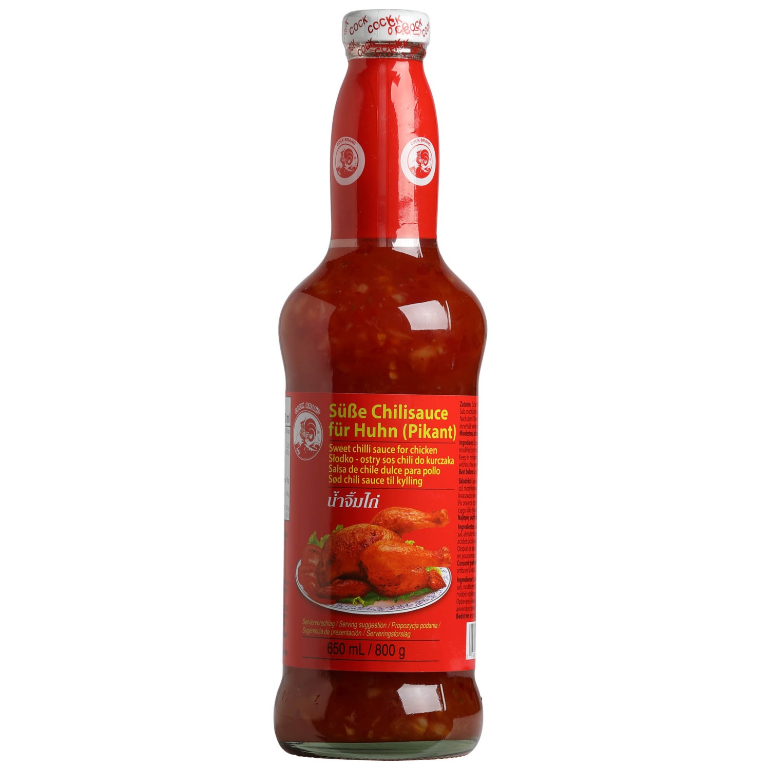 COCK Sauce chili douce pour poulet 650ml